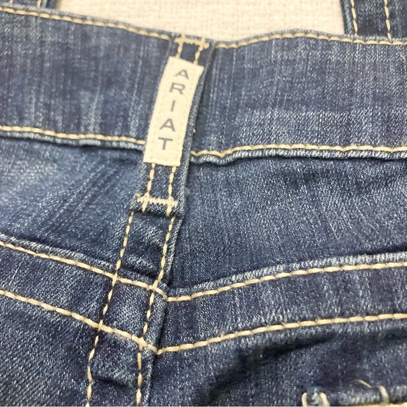 Ariat mid rise boot cute jeans - Picture 8 of 16